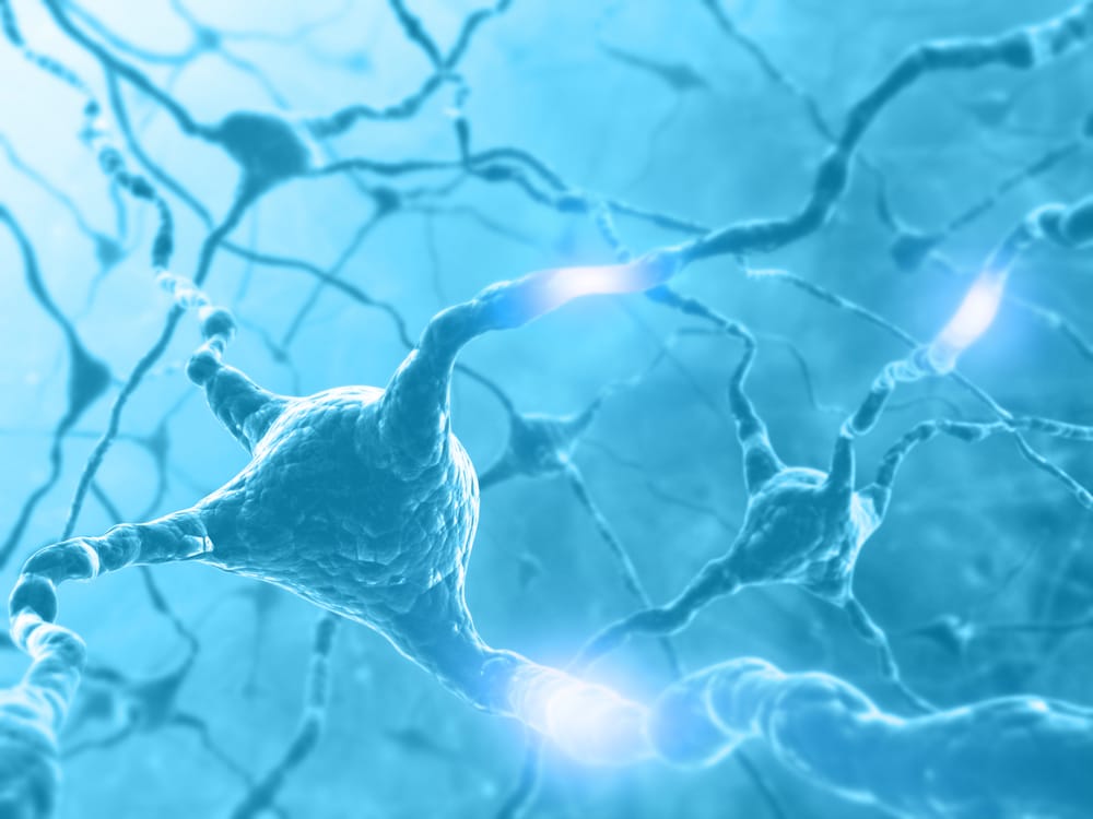 Graphic illustration of neuron energy